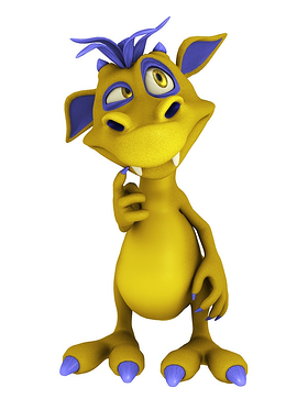 thinking dragon