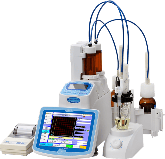 Volumetric Karl Fischer titrator