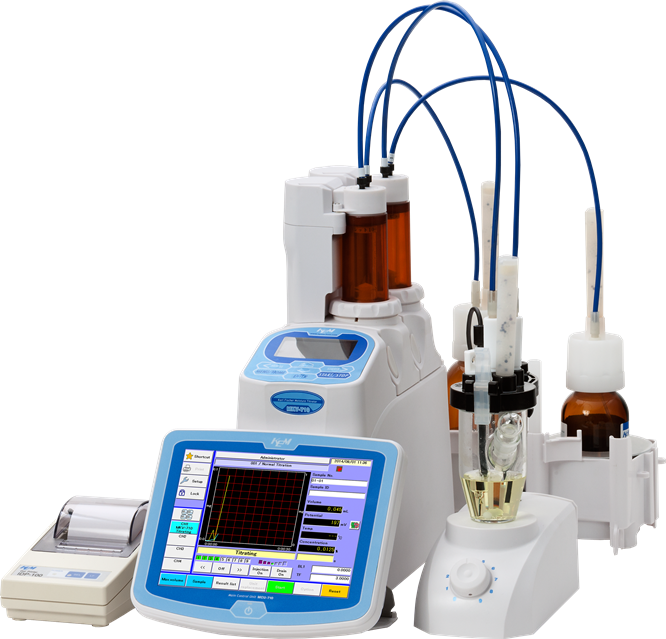 Volumetric Karl Fischer titrator